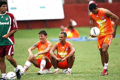 Dodô, Leandro Amaral e Washington