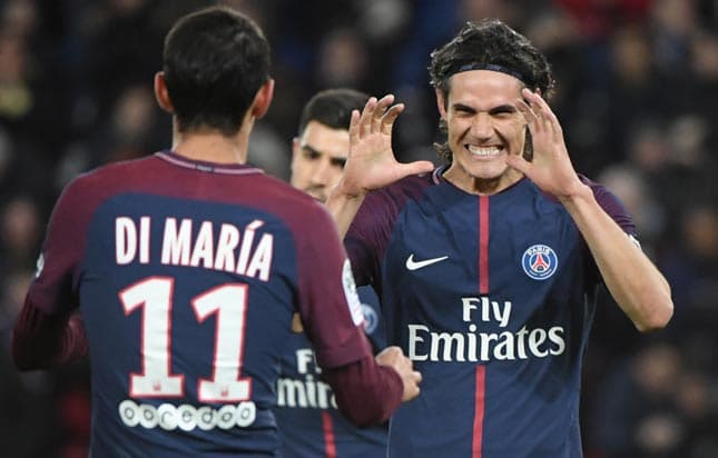 Di María x Cavani - PSG x Dijon