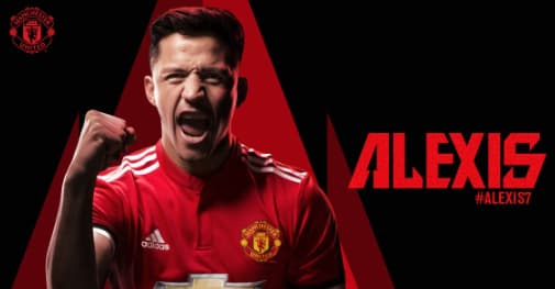 Alexis Sánchez no Manchester United