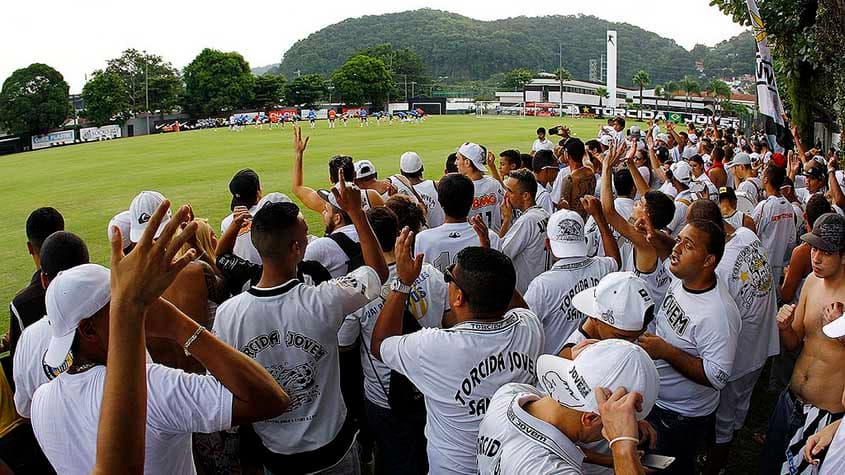 Treino aberto do Santos - 11/04/2014