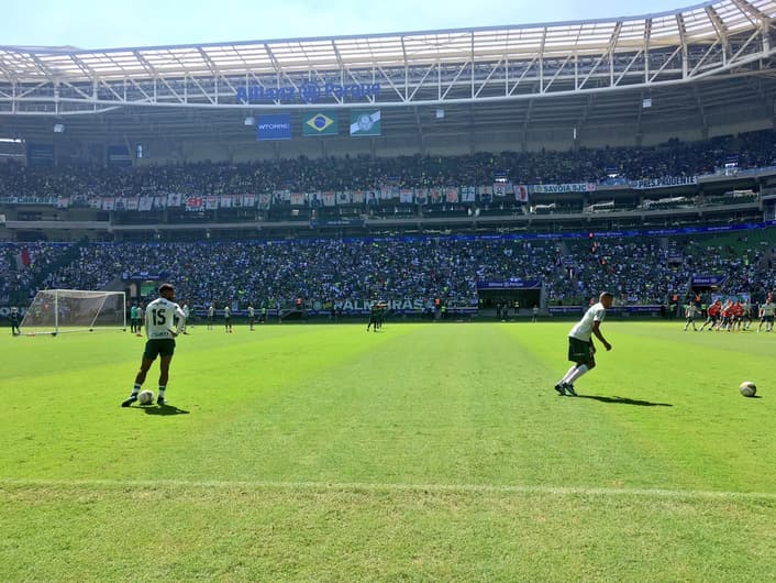 Treino aberto do Palmeiras