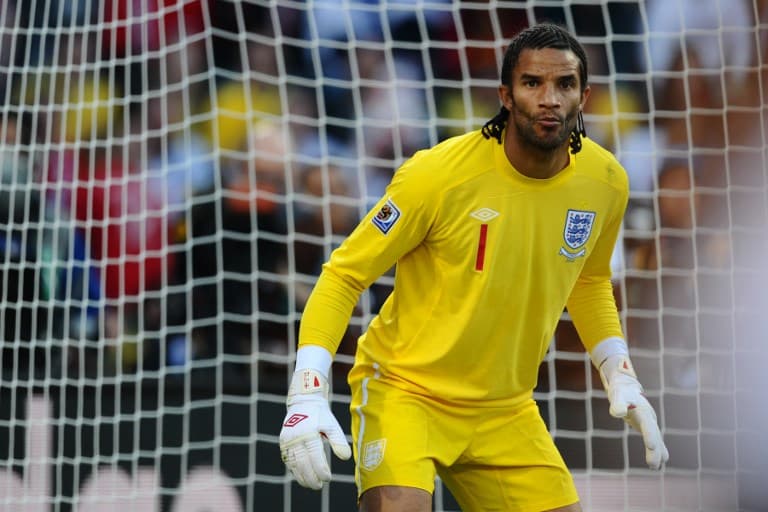 David James, goleiro da Inglaterra na Copa do Mundo de 2010