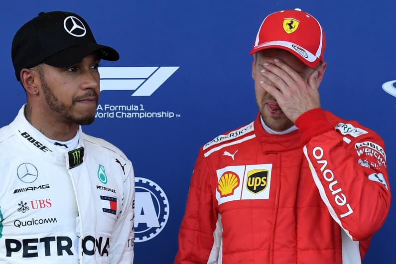 Hamilton e Vettel