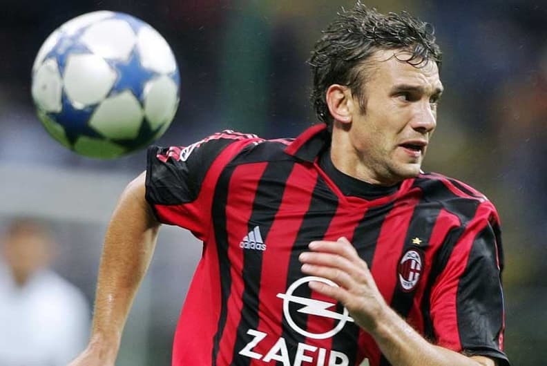 Andriy Shevchenko, ucraniano ídolo no Milan, fez nove gols na edição 2005/2006