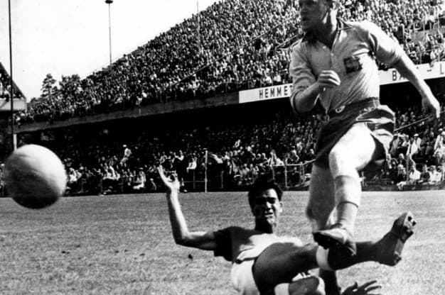 Suécia x México - Copa de 1958