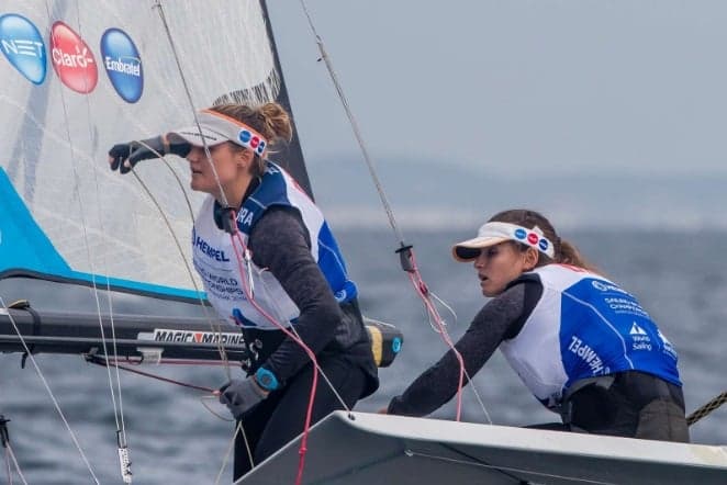 Martine Grael e Kahena Kunze