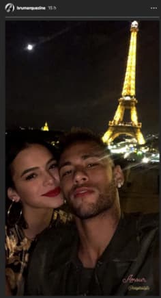 Neymar mostra romance e show de 'Marta Marquezine' em Paris