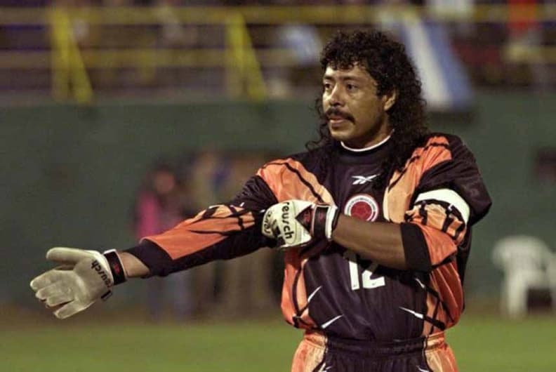 Renê Higuita - 41 gols - Colômbia