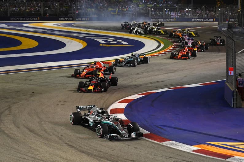 GP de Singapura F1 - Largada