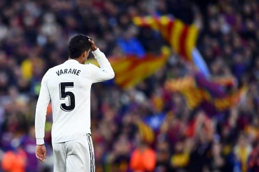 Varane - Barcelona x Real Madrid