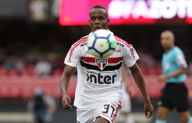 Helinho fez sua estreia como profissional no último fim de semana e marcou o segundo gol do São Paulo na partida