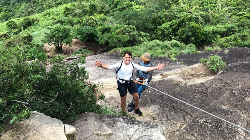 Petkovic na Pedra da Gávea