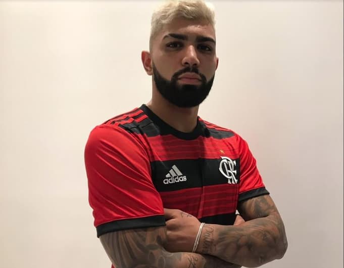 Gabigol usará a camisa 9 no Flamengo