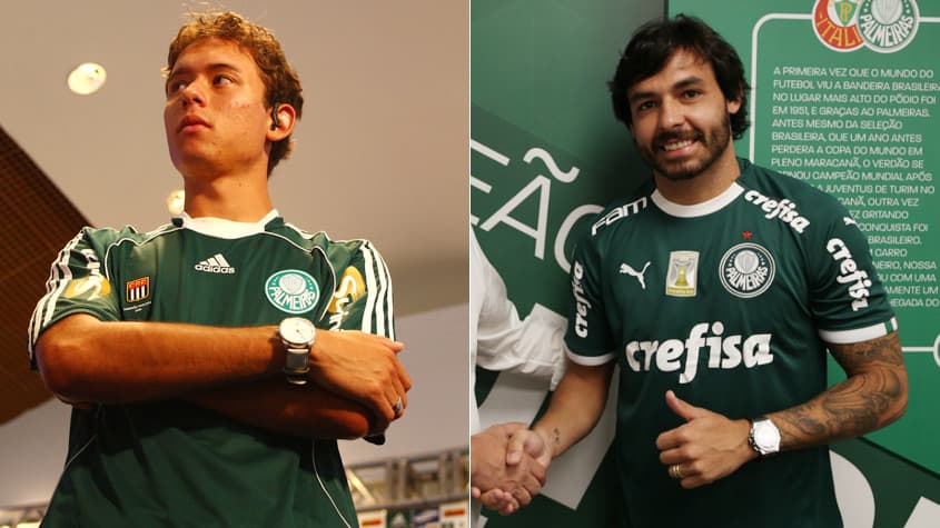 Montagem Palmeiras - Keirrison - Ricardo Goulart