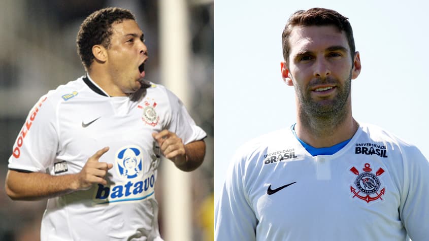 Montagem Corinthians - Ronaldo - Boselli