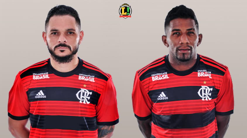 Montagem 2 Times Flamengo