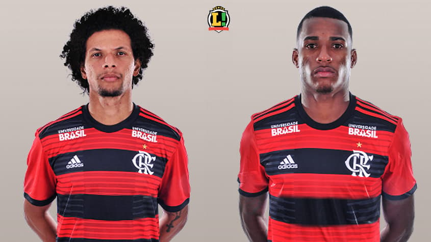 Montagem 2 Times Flamengo