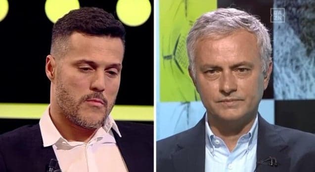 Julio Cesar e Mourinho