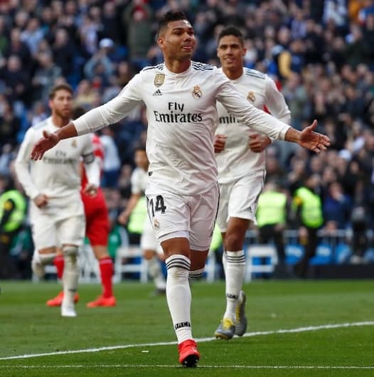 Casemiro - Real Madrid x Girona