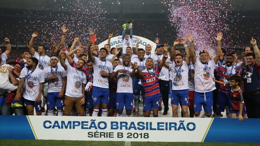 Imagem do Fortaleza campeão da Série B