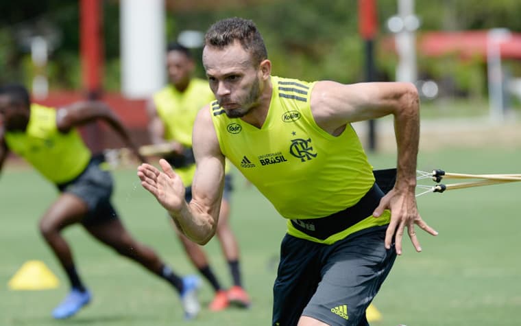 Treino Flamengo - Renê