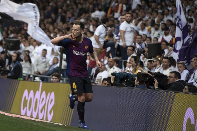 Real Madrid x Barcelona Rakitic