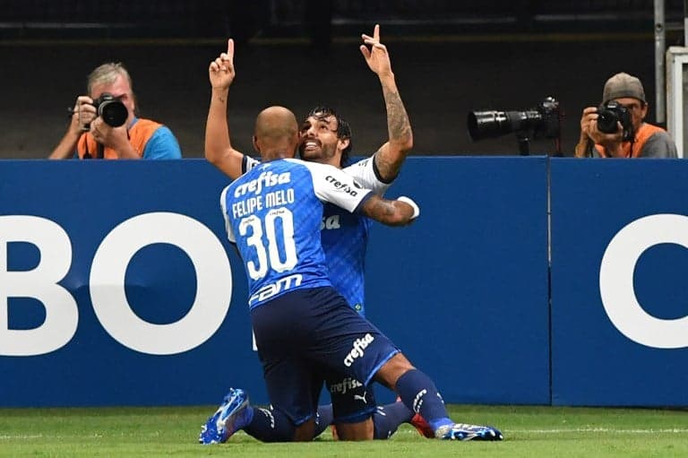 Palmeiras x Melgar - Felipe Melo e Goulart