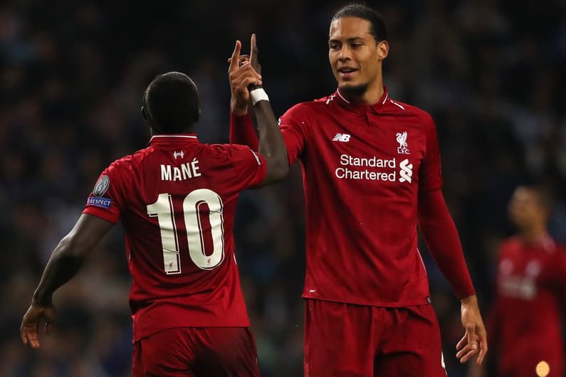 Mané e Van Dijk