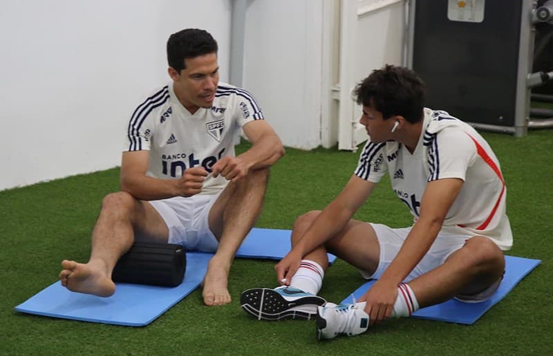 Hernanes e Igor Gomes