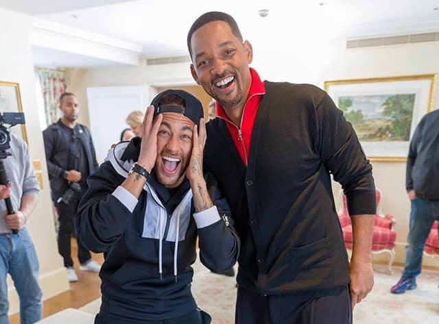 Neymar e Will Smith