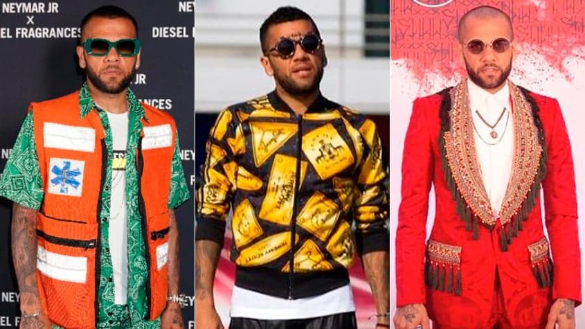 Montagem - Roupas Daniel Alves