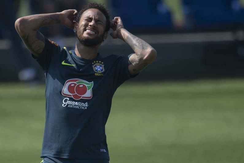 Neymar - Treino Seleção 01.06.19