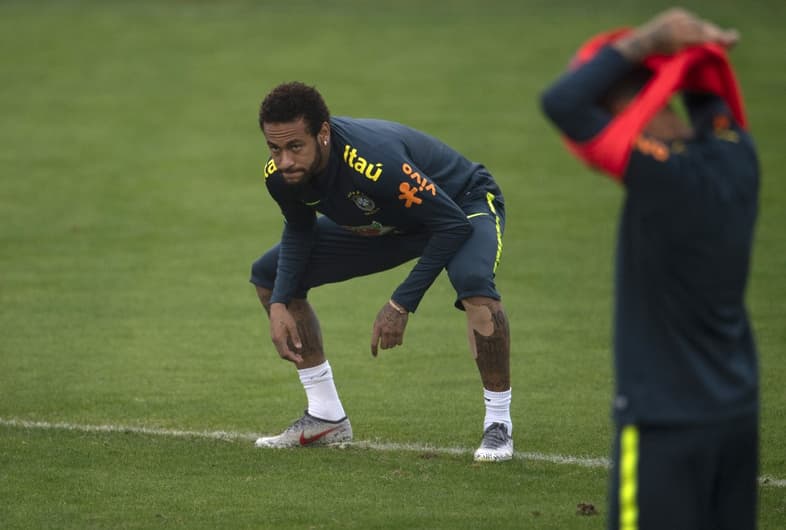 Neymar - Treino Seleção 02.06.19