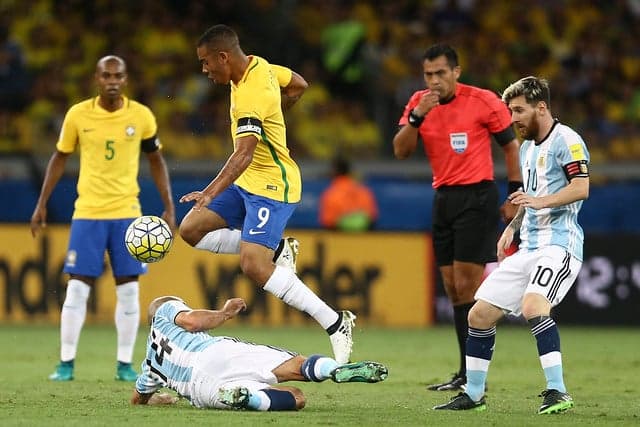 Gabriel Jesus - Brasil x Argentina