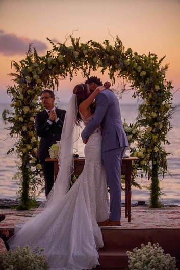 Casamento de Leandrinho e Talita Rocca