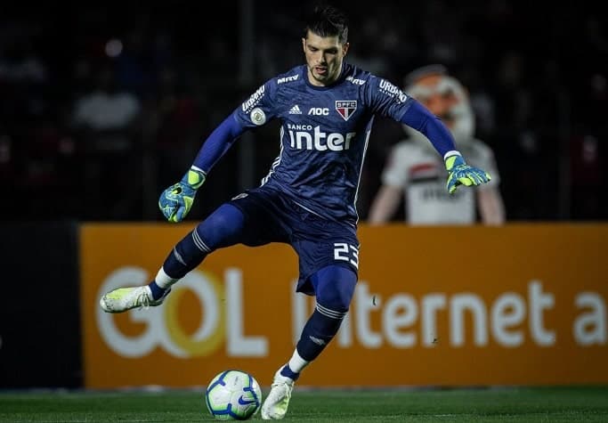 Tiago Volpi - São Paulo x Chapecoense