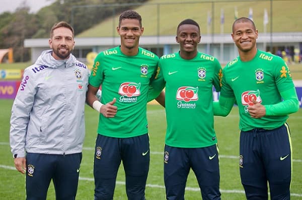 Andrew - Botafogo - Seleção Brasileira