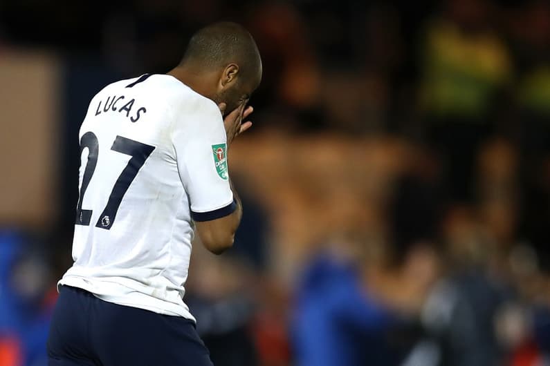 Lucas Moura - Colchester x Tottenham