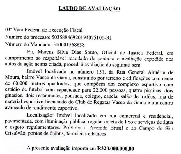 Documento - São Januário