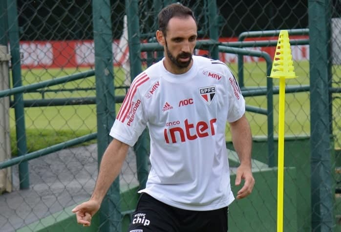 Juanfran - Treino São Paulo