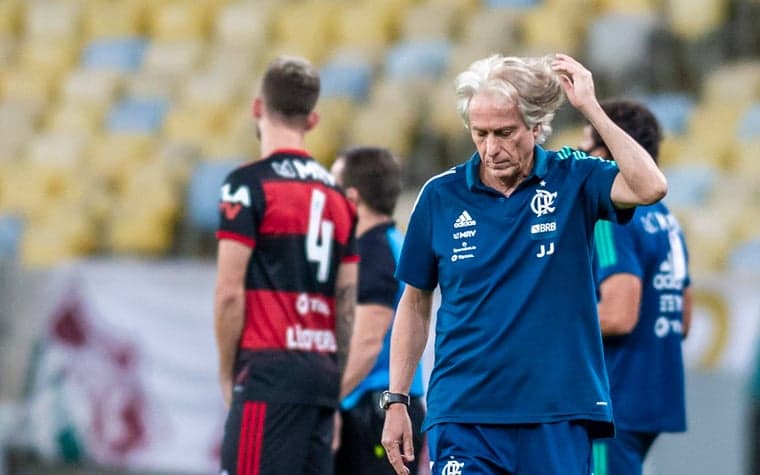 Jorge Jesus - Fluminense x Flamengo