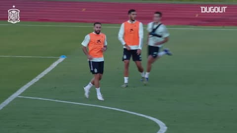 Espanha - Treino