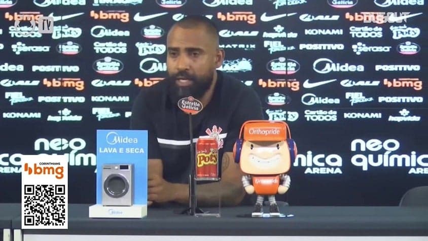 Coelho - Coletiva Corinthians