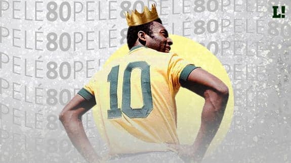 Arte Pelé 80 anos