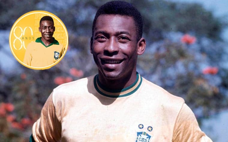 Pelé - 80 anos (SELO)