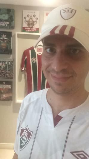 Paulo Cassiano Fluminense máscara