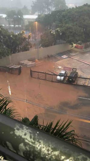 Sede do São Paulo alagada 2