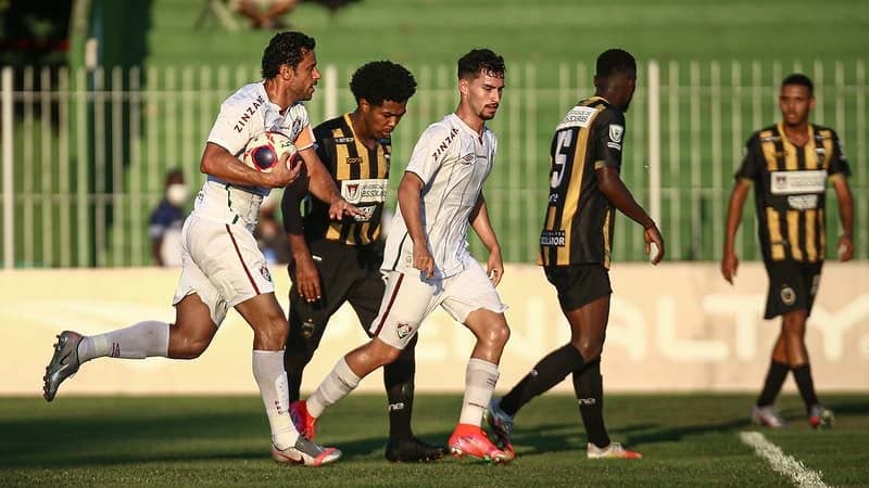 Fluminense x Volta Redonda - Fred e Martinelli