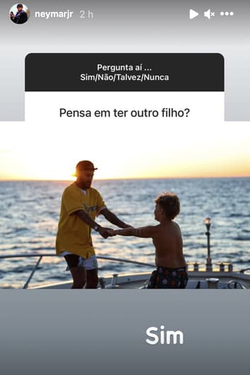 Story Neymar filhos