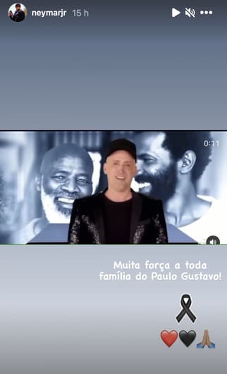 Story Neymar Paulo Gustavo